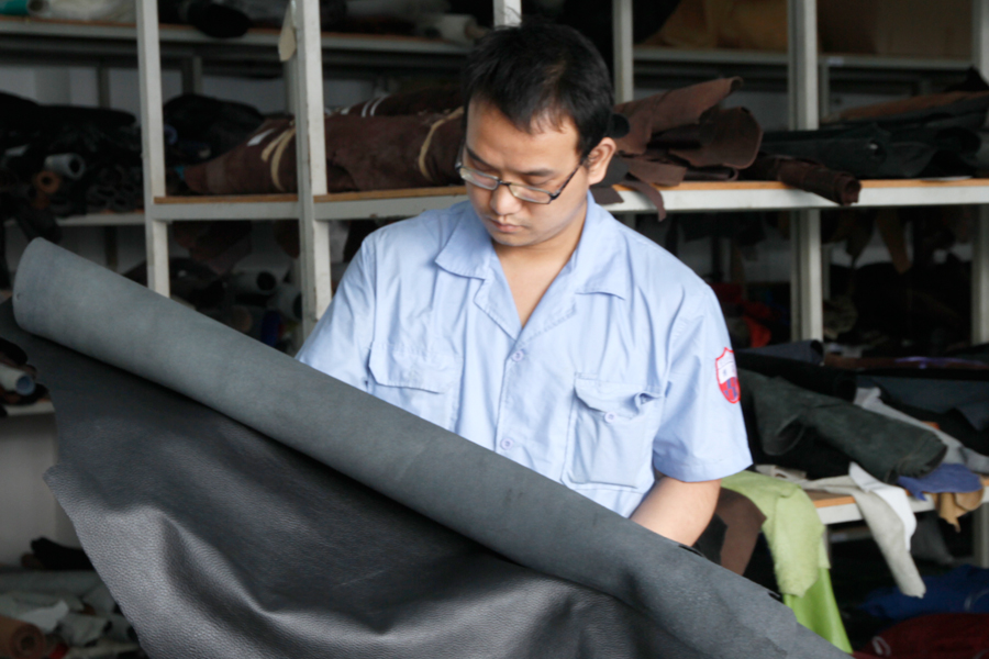 手袋加工|广州手袋厂|细节强迫症