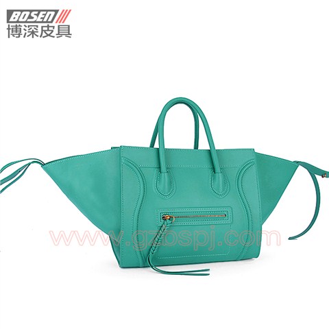 真皮女包|女士手袋|广州皮具厂|女包加工厂|真皮手袋BSWH003012