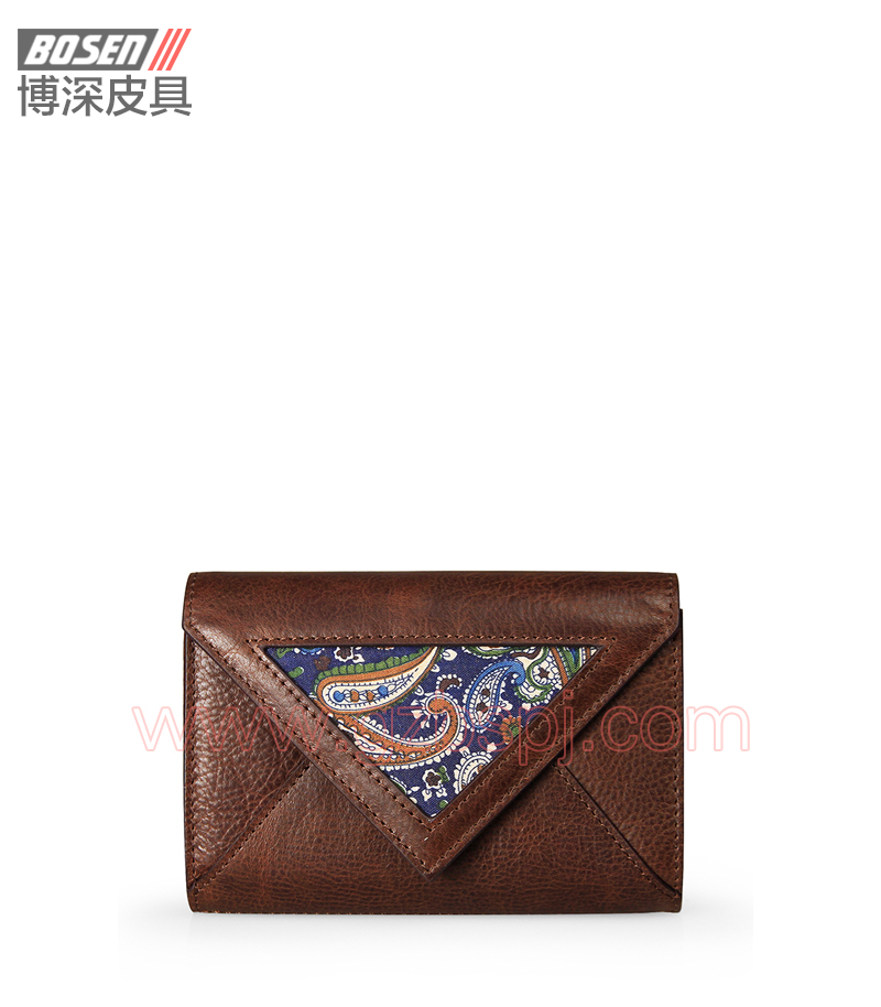 广州皮具厂|皮具加工厂|OEM|拉链包|钱包 BSLW010001